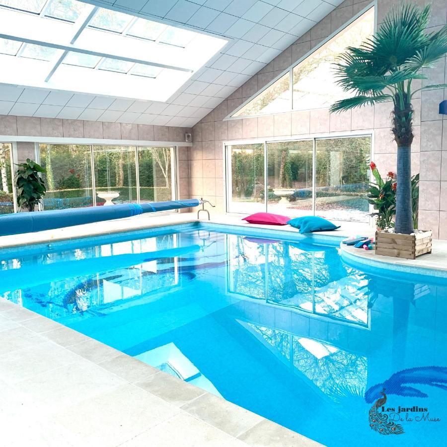 Les Jardins De La Muse, Piscine Couverte, Spa Et Fitness Basse-Goulaine Bagian luar foto
